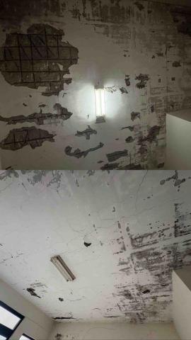 張少剛 - 天花板龜裂剝落敲除