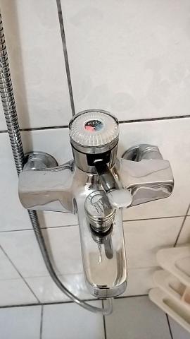 柚子清潔工作室 - 水龍頭除水垢後的照片