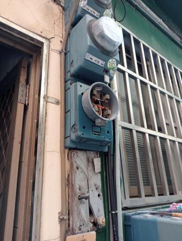 阮建昇 - 台電電錶入屋線抽換線電錶安裝