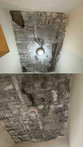 張少剛 - 天花板龜裂剝落敲除