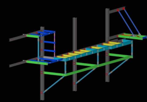 東洲實業股份有限公司 - 台中火力發電廠電纜橋架