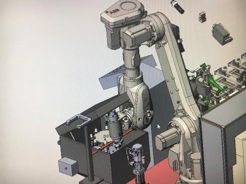 陳元白 - 自行車架自動化加工設備