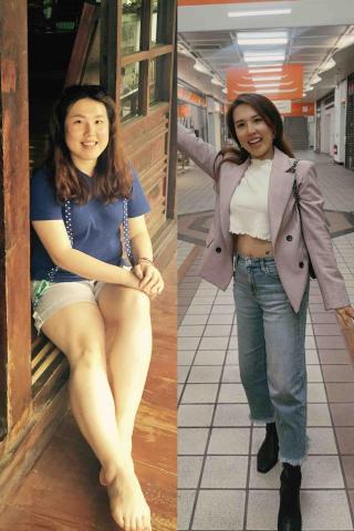 Megan - 重訓前後