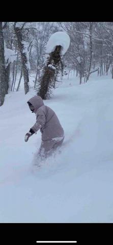 黃靖庭 - 北海道擔任滑雪教練