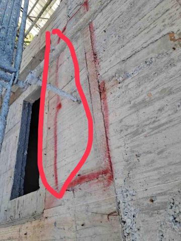 陳亮 - 牆面修平施工前