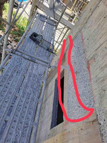 陳亮 - 牆面修平施工後