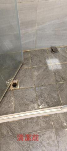 佳宸居家清潔工作室 - 浴室排水孔清潔前
