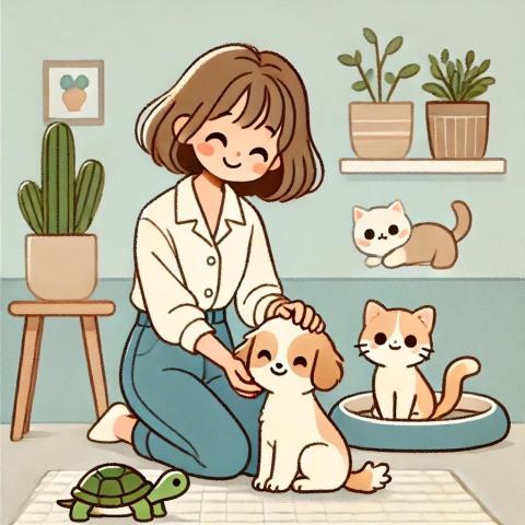 提供到府保母缺點服務的專家費歐娜-愛心滿滿寵物保姆