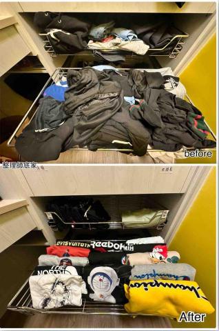 整理師底家 - 衣櫃整理前&後