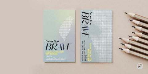 playground 樂院 - 香頌管弦樂團 歐洲巡演 貼紙、海報、節目單設計