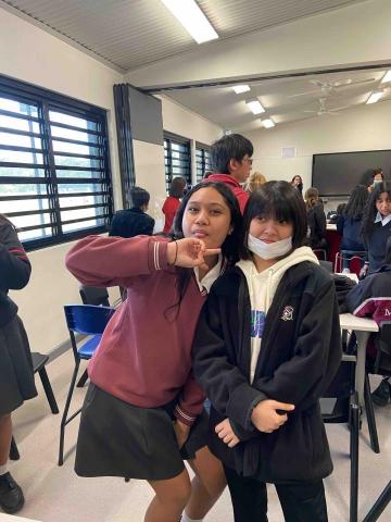 王之青 - 在澳洲時跟學伴的合照