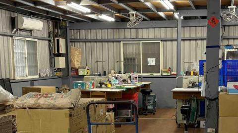 鑫昶達企業社電腦針車代工 - 工廠內部