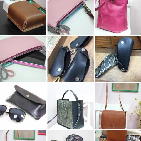 提供手工皮件服務的專家Annica瑋瑩