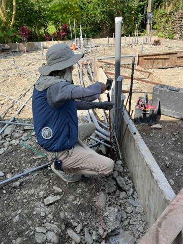 陳聰祥 - 新建配管工程施工照片