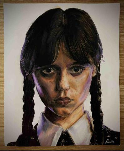 PENG - 麥克筆/星期三人像