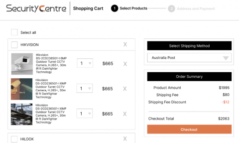 xDesign 極致設計 - Shopping Cart Checkout Page Design