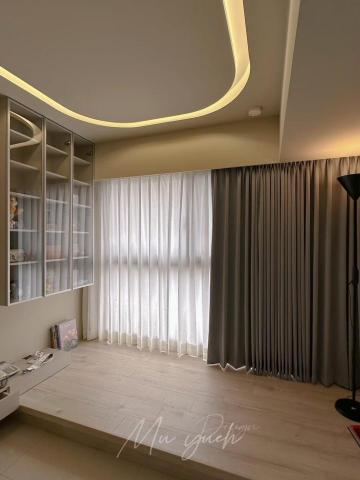 Yut Lo - 典雅折景布簾➕柔光折景紗簾