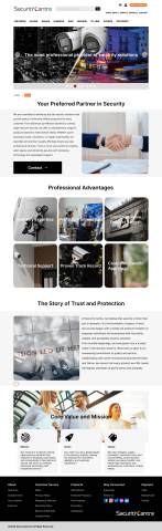 xDesign 極致設計 - SecurityCentre About Page Design