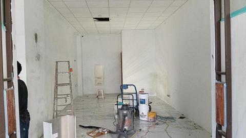 薛 - 全室油漆批土打磨