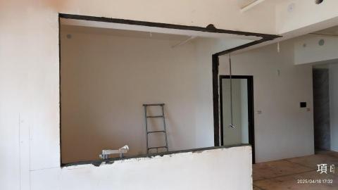 富安拆除工程 - 牆面拆後補土