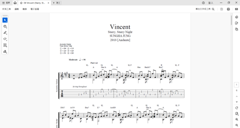 陳俊呈 - 正版指彈改編歌曲樂譜 陳俊呈 - 正版指彈改編歌曲樂譜