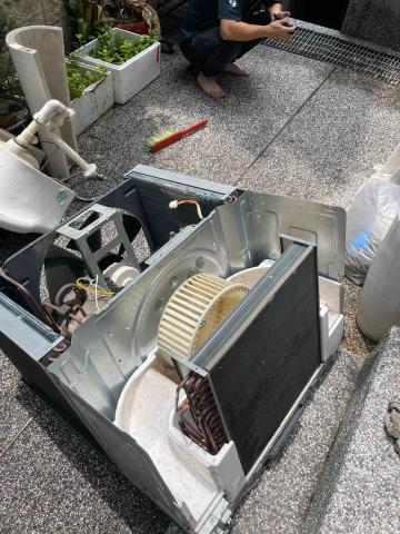 鉅良機電工程 - 窗型冷氣保養-2