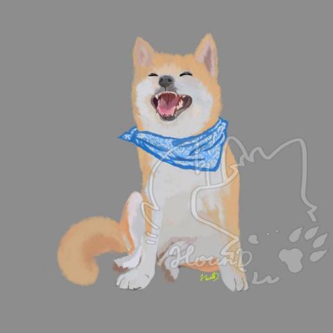 攸狼 - 寵物插畫