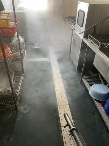 可誠環衛 - 中央廚房大型消毒
