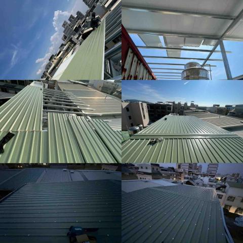 鋮泰工程行 - 鐵皮屋頂施工