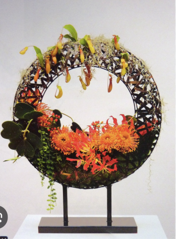 紀經儀 - 花藝設計教學花展作品