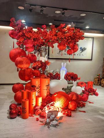 紀經儀 - 新春佈置