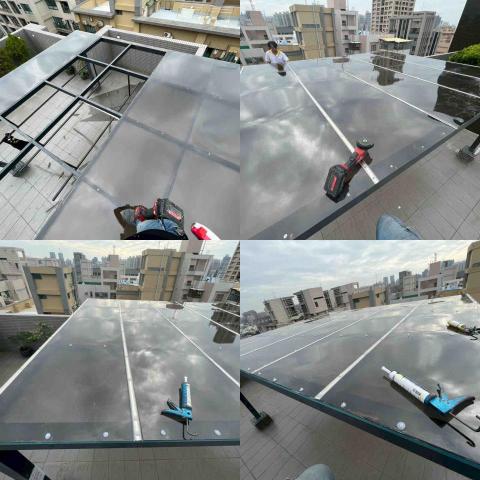 鋮泰工程行 - 採光罩施工