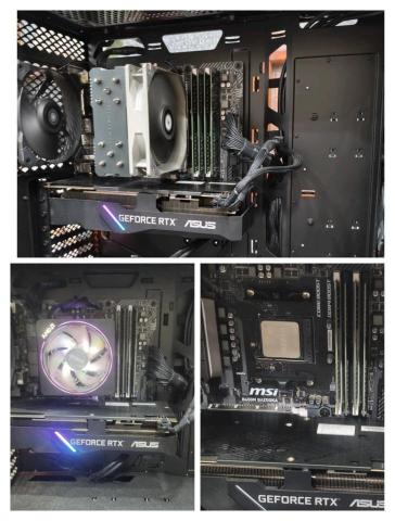 銘成資訊 - 5/3客人反應電腦自動關機，檢測後CPU風扇不轉，更換利民五導管塔扇