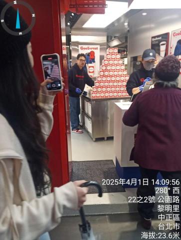 一海 - 阿ken藝人 台北公園路新開的甜甜圈 代排