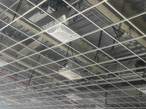 臻興工程輕鋼架室內裝修 - 明架天花板