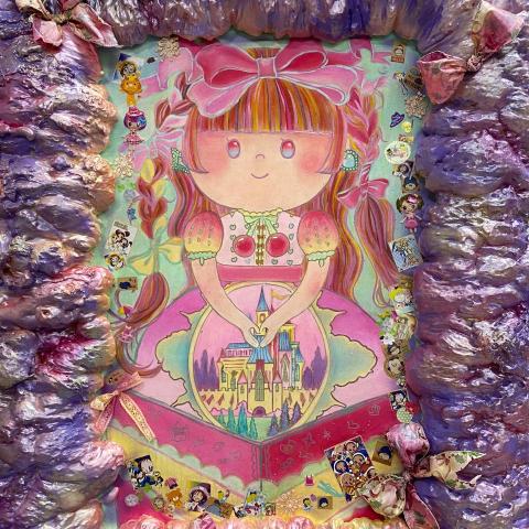 提供兒童美術課服務的專家張韶謙