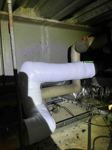 勗宏空調工程 - 冰水送風機保溫施作及包覆