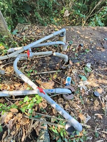 瑋成水電裝修工作室 - 施工中：沉水馬達更換作業