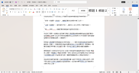 徐翔莉 - 原創小說寫作