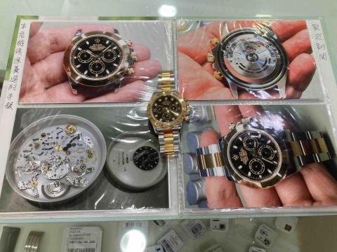 喬の鐘錶維修中心 - 勞力士 維修保養
Daytona 計時腕錶
本店保養不計其數，技術值得信賴。
期待有機會為您服務～謝謝