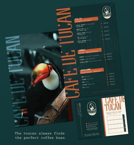 EThan@藝加一設計 - CAFÉ DE TUCÁN
菜單與名片設計