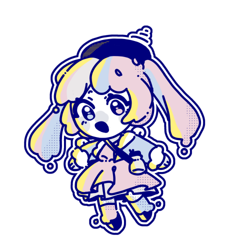 不專二 - 奶酪攤位吉祥物設計＋繪製
