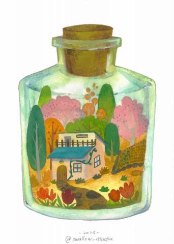 邱子晏 - 水彩插畫