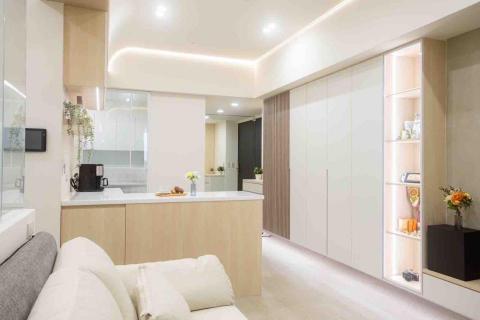 唐選建材工程有限公司 - 室內設計+SPC超耐磨地板（完工照）