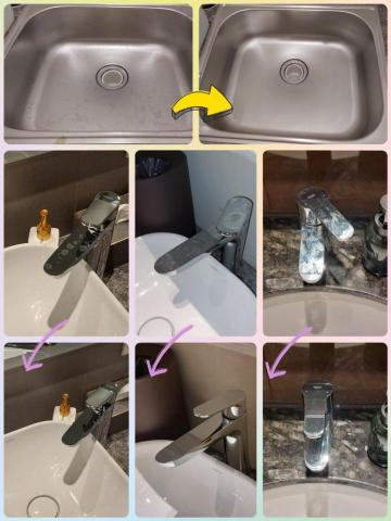 Aya_Clean It All - 水槽水龍頭清潔