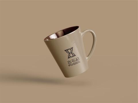 清寧｜品牌視覺整合設計 - 古石紀 Fossil｜精品化石旅館 Boutique Fossil Hotel｜馬克杯設計