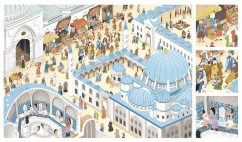 Kat 林 - 手繪感電繪_雜誌《旅讀》合作
