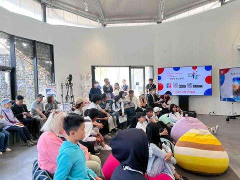 黃勇翰運動科學家/畢業於QS運動科學學科全球第一澳洲雪梨大學 - 九宮5/8於2025大阪世界博覽會未來生活村演講紀錄