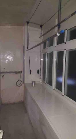 佳昇鋁門窗 - 後陽台外凸 曬衣桿