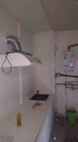 佳昇鋁門窗 - 後陽台改成廚房